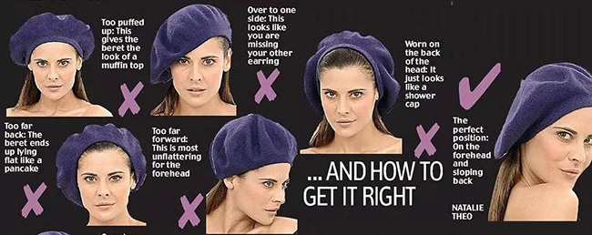 貝雷帽怎么戴好看，這些竅門你都知道嗎？