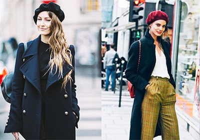 帽子是顯臉小的利器，秋冬就是要以帽取人