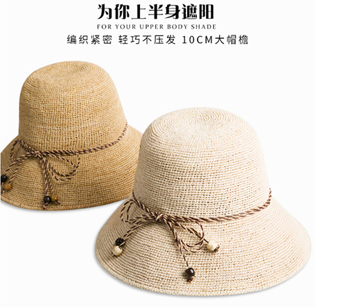 25-30歲搭配防曬顯氣質(zhì)拉菲草帽該如何呢？